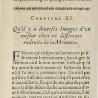 0196 - Page 178 - Chapitre XI. Qu'il y a diuerses images d'un mesme obiet en differents endroits de la memoire