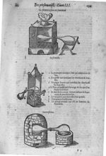 [Fig.1.] La premiere sorte de fourneau. [Fig.2.] La seconde. [Fig.3.] La troisieme - Le grand threso [...]