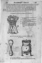 [Fig.1.] L'instrument avec lequel on tire l'huile des bois par descente. [Fig.2.] Autre instrument a [...]