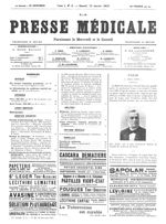 Panas - La Presse médicale - [Articles originaux]