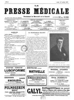 Le professeur Grasset - La Presse médicale - [Volume d'annexes]