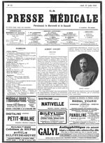 Albert Gouget - La Presse médicale - [Volume d'annexes]