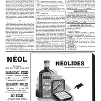 0008 - Page 8 - Livres nouveaux. Les médicaments usuels, par Alfred Martinet... Paris, 1920... (Masson et Compagnie, éditeurs)... [P. Desfosses] / Bibliographie / Sommaires des revues. Annales de médecine
