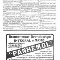 0015 - Page 15 - Concours. Externat / Nouvelles. Paris et départements. Distinctions honorifiques / Académie de médecine (Voir la suite, p. 17.)