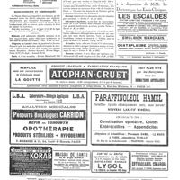 0019 - Page 19 - Les médecins aux Armées / Renseignements et communiqués