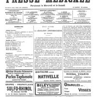 0029 - Page 29 - Sommaire / État actuel de la législation antituberculeuse en France