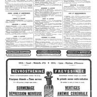 0041 - Page 41 - Cours, leçons et conférences du 11 au 18 janvier 1920. Samedi 10 janvier / Dimanche 11 janvier / Lundi 12 janvier / Mardi 13 janvier / Mercredi 14 janvier / Jeudi 15 janvier / Vendredi 16 janvier / Samedi 17 janvier / Dimanche 18 janvier / Avis et renseignements
