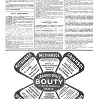 0066 - Page 66 - Avis et renseignements / Faculté de Paris. Pathologie générale / Clinique gynécologique