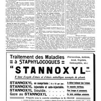 0069 - Page 69 - Nouvelles. Solidarité médicale / Association professionnelle des médecins légistes / L'assainissement de Paris / Corps de santé militaire / Service de santé de la marine / Corps de santé des troupes coloniales / Les médecins aux Armées. Les décorés / Médaille militaire (Voir la suite, p. 71.)