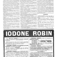 0087 - Page 87 - Faculté de Paris. Clinique médicale de l'Hôtel-Dieu / Concours. Médecin des hôpitaux / Médecin de l'assistance médicale / Internat (Voir la suite, p. 89.)