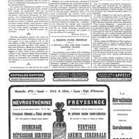 0106 - Page 106 - Une page d'histoire. Les «cirrhoses» de Laënnec [Maurice Letulle] / A propos d'une pétition. La création, à Paris, d'une chaire d'hygiène alimentaire appliquée