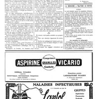 0130 - Page 130 - Questions médico-militaires. Recrutement des contingents futurs [P. Bonnette] / La médecine à travers le monde. Afrique / Ile Cayman (Jamaïque) / Londres