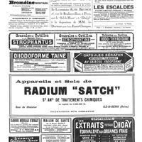 0143 - Page 143 - Nouvelles. Paris et départements. Accidents du travail / Renseignements et communiqués
