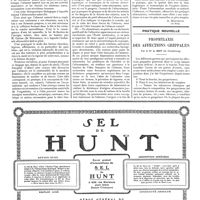 0150 - Page 150 - L'idée française de l'aliment et l'orientation moderne de l'alimentation [A. Monteuuis] / Pratique nouvelle. Prophylaxie des affections grippales. Par le Dr A Riff...