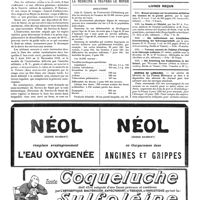 0152 - Page 152 - Questions médico-militaires. Port du ruban de la médaille de la victoire [P. Bonnette] / La médecine à travers le monde. Angleterre / Livres reçus