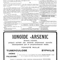 0180 - Page 180 - Questions médico-militaires. Permissions des médecins de complément accomplissant des stages militaires [P. Bonnette] / La médecine à travers le monde. Pologne / Livres reçus / Sommaires des revues. Annales de dermatologie