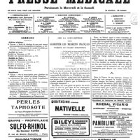 0245 - Page 245 - Sommaire / Sur la souscription pour glorifier les médecins français tombés au champ d'honneur