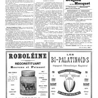0261 - Page 261 - Nouvelles. Souscription pour la glorification des médecins morts pour la Patrie / Bureau d'hygiène de Vichy / Nécrologie / Actes de la Faculté de Paris / Renseignements et communiqués (Voir la suite, p. 263.)