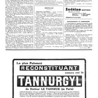 0305 - Page 305 - Concours. Externat / Prix de l'Internat (Pharmacie) / Nouvelles. Distinctions honorifiques / Renseignements et communiqués (Voir la suite, p. 307.)