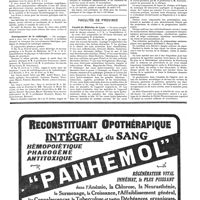 0346 - Page 346 - Faculté de Paris. Laboratoire de bactériologie / Enseignement de la radiologie / Facultés de Province. Faculté de médecine de Lyon / Faculté de médecine de Strasbourg