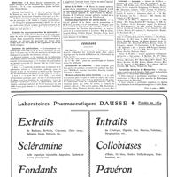 0347 - Page 347 - Facultés de Province. Faculté de médecine de Strasbourg / Hôpitaux et hospices. Hôtel-Dieu / Hôpital Lariboisière / Création de nouveaux services de maternité / Instituts de puériculture / L'hospitalisation des malades venus de province / Asiles de la Seine / Institut départemental de sourds-muets / Concours. Agrégation / Accoucheur des hôpitaux / Médecin adjoint des asiles d'aliénés / Internat / Externat / Faculté de médecine de Montpellier (Voir la suite, p. 349.)