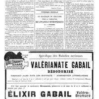 0358 - Page 358 - Société de médecine publique et de génie sanitaire / Technique nouvelle. Un succédané du celluloïd pour la fabrication des appareils orthopédiques, par C. Roederer