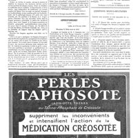 0361 - Page 361 - Variétés. Les langues étrangères dans l'enseignement supérieur [Léon Azoulay] / Correspondance [J. Vanverts] / Questions médico-militaires. Insigne des blessés et des malades de la guerre