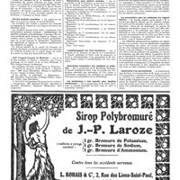 0373 - Page 373 - Nouvelles. Association amicale des anciens médecins des corps combattants / Service sanitaire maritime / XIVe Congrès français de médecine / Dispensaires pour enfants malades / L'assainissement des îlots insalubres / Association corporative des étudiants en médecine / Les habitations à bon marché pour familles nombreuses / Les automobiles pour les médecins des régions libérées / Installation d'un préventorium