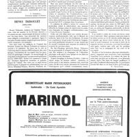 0381 - Page 381 - Le mouvement médical dans le Nord [J. Leclercq] / Henry Triboulet (1864-1920) [Nécrologie] [R. Sabouraud]