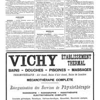 0413 - Page 413 - Hôpitaux et hospices. Maternité / Hôpital maritime de Berck / Concours. Agrégation / Accoucheur des hôpitaux / Externat / Nouvelles. Distinctions honorifiques (Voir la suite, p. 415.)