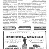 0423 - Page 423 - Suture primitive et accidents du travail [Ehrenpreis] / Les médecins arméniens martyrs de la guerre