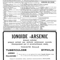 0428 - Page 428 - Livres nouveaux. Surgical operations : a textbook for nurses [Opérations chirurgicales : le livre des Nurses], par E. W. Hey Groves (Henry Frowde et Hodder et Stoughton, éditeurs, London, 1919)... / Livres reçus / Ouvrages allemands / Sommaires des revues. Journal de chirurgie / Revue philanthropique