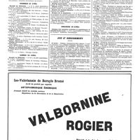 0434 - Page 434 - Cours, leçons et conférences du 18 au 24 avril 1920. Jeudi 22 avril / Vendredi 23 avril / Samedi 24 avril / Dimanche 25 avril / Avis et renseignements