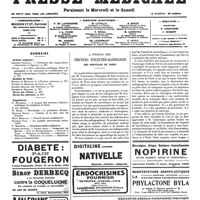 0441 - Page 441 - Sommaire / A propos des services d'électro-radiologie des hôpitaux de Paris