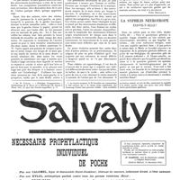 0447 - Page 447 - Faut-il devenir ambidextre ? [Félix Regnault] / La syphilis neurotrope existe-t-elle ?