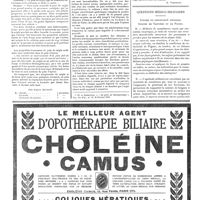 0470 - Page 470 - Variétés. Le pain de seigle en thérapeutique [A. Garrigues] / Questions médico-militaires. Indices de robusticité physique. Indices de Tartière et de Pignet