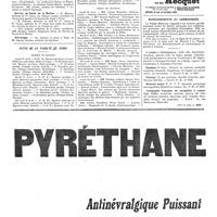 0481 - Page 481 - Nouvelles. Société scientifique d'hygiène alimentaire / Service de santé de la marine / Nécrologie / Actes de la Faculté de Paris / Renseignements et communiqués (Voir la suite, p. 483.)