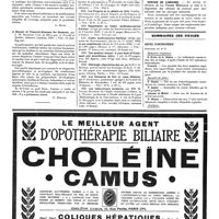 0560 - Page 560 - Livres nouveaux. Formulaire magistral, par MM. G. Bouchardat et F. Rathery... (Librairie Félix Alcan... Paris, 1920)... [L. Rivet] / A manual of venereal diseases for students, par L. W. Harrison... A. Frowde et Hodder, éditeurs, Londres, 1920... [R. Burnier] / Livres reçus / Sommaires des revues. Revue d'orthopédie
