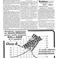 0569 - Page 569 - Nouvelles. Distinctions honorifiques / Deuxième Congrès de pathologie comparée / Assistance médicale à domicile / Actes de la Faculté de Paris / Renseignements et communiqués (Voir la suite, p. 571.)