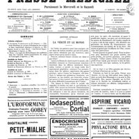 0573 - Page 573 - Sommaire / Questions actuelles. La vérité et le monde