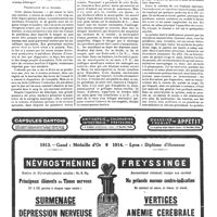 0583 - Page 583 - Quelques critiques sur le paludisme officiel et sa prophylaxie. Propagation de la malaria / Prophylaxie de la malaria