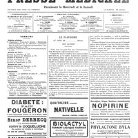 0601 - Page 601 - Sommaire / Le paludisme au camp de... (Maroc). Ses causes