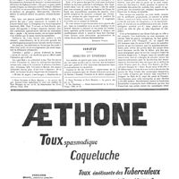 0603 - Page 603 - La guerre des gaz [Georges Vitoux] / Variétés. Insectes et épidémies