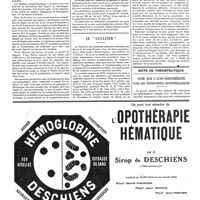 0605 - Page 605 - Variétés. Insectes et épidémies / Le «Gulliver» / Note de thérapeutique. Note sur l'auto-sérothérapie dans les épididymites blennorragiques