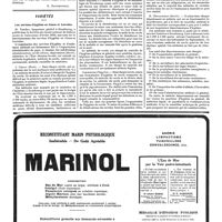 0629 - Page 629 - Notes de pratique. De l'emploi des produits chlorés dans le traitement des suppurations tuberculeuses [G. Rottenstein] / Variétés. Les services d'hygiène en Alsace et Lorraine