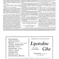 0630 - Page 630 - Variétés. Les services d'hygiène en Alsace et Lorraine / Une propagande française / Questions médico-militaires. Situations militaires offertes aux médecins de réserve