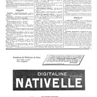 0647 - Page 647 - Hôpitaux et hospices. Hôpital Saint-Louis / Hôpital Necker et Enfants-Malades / Concours. Agrégation / Médecine légale / Chirurgien des hôpitaux / Ophtalmologiste des hôpitaux / Médecin de l'assistance médicale / Internat / Dispensaires antituberculeux / Nouvelles. La Maison du médecin / Exposition internationale d'appareils de fractures (Voir la suite, p. 651.)
