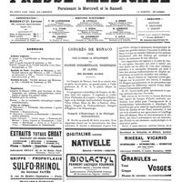 0653 - Page 653 - Sommaire / Congrès de Monaco (1920) pour favoriser le développement des stations hydrominérales, touristiques et alpines des nations alliées