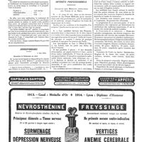 0658 - Page 658 - Variétés. Le naphtol dans le traitement de l'ankylostomiase / Correspondance / Intérêts professionnels. Concours pour médecins inspecteurs des Écoles de la Seine