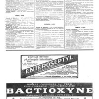 0666 - Page 666 - Cours, leçons et conférences du 30 mai au 6 juin 1920. Mercredi 2 juin / Jeudi 3 juin / Vendredi 4 juin / Samedi 5 juin